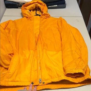 L.L. Bean Women's Utility Jacket - Bright Orange